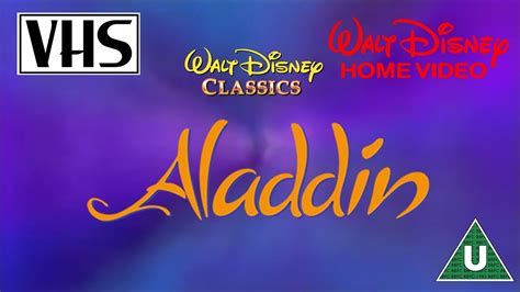 Closing To Aladdin Uk Vhs 1994 Youtube