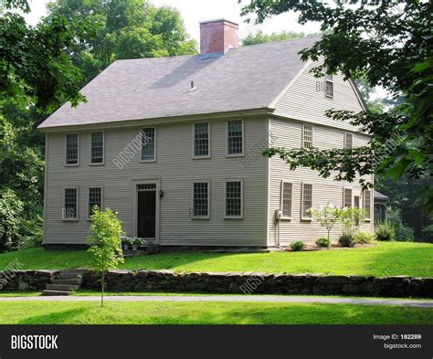 New England Colonial Image And Photo Free Trial Bigstock