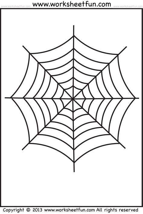 Spider and spiderweb coloring page. Download Spider Web coloring for free - Designlooter 2020 👨‍🎨