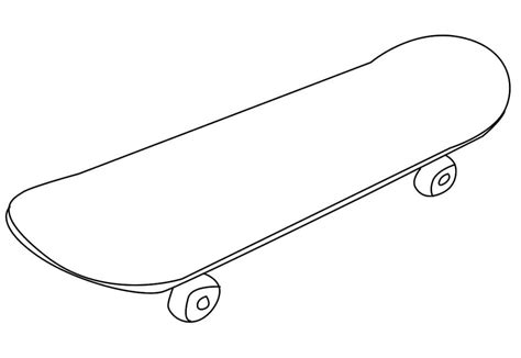 Desenhos De Skate Para Colorir Pintar E Imprimir ColorirOnline Com