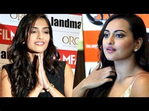 Sonam Kapoor Responds To Sonakshi Sinhas Comment Over Showing Attitude Bollywood Buzz Video