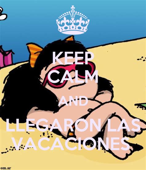 Keep Calm And Llegaron Las Vacaciones Poster Camila Keep Calm O Matic