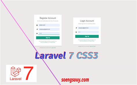 Laravel 7 Register And Login Account