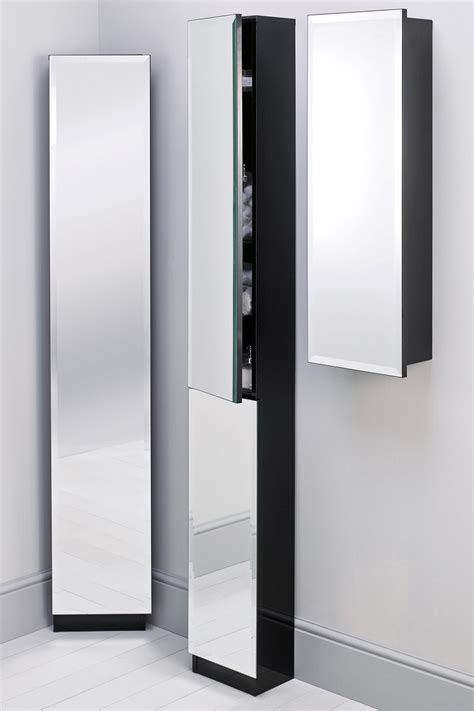 Uline stocks a wide selection of narrow storage cabinets, slim storage cabinets and tall skinny cabinets. Mirror Storage Cabinet Bathroom | Slimline bathroom ...