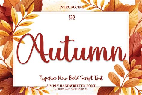 Autumn Font By Andikastudio · Creative Fabrica