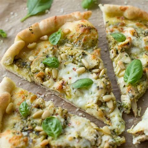 Chicken Pesto Pizza Recipe Life Made Simple