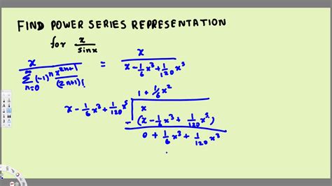 Multiplication And Division Of Power Series 2 Youtube