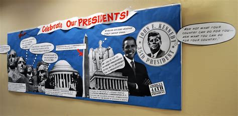 ewe hooo school bulletin board update — presidents day and more