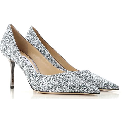 Jimmy Choo Denim Pumps And High Heels For Women On Sale In Blue Lyst