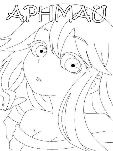 Aphmau Coloring Pages Free Printable