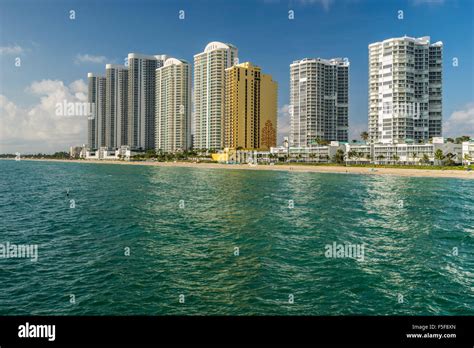 Sunny Isles Beach In Miami Florida Stock Photo Alamy