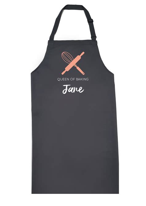 Personalised Queen Baker Apron Orchardville Works