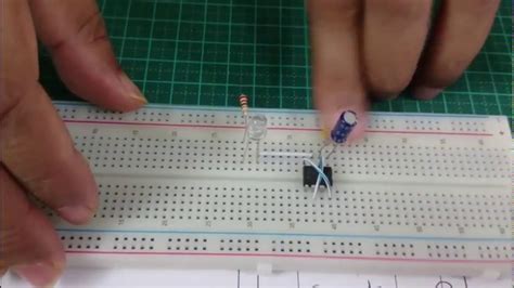 Basic Electronic Projects How To Use 555 Timer Ic With Led In