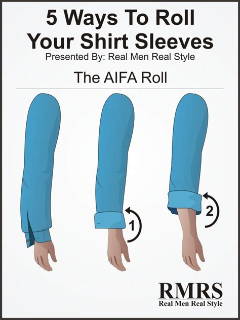 How To Roll Up Your Sleeves 5 Easy Ways Dress Shirt Sleeves Shirt