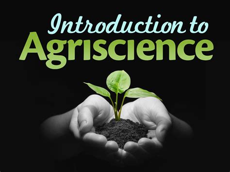 Agriscience I: Introduction | eDynamic Learning
