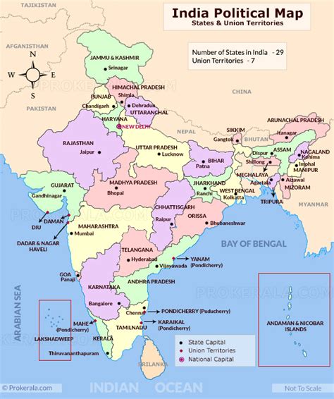 India Map India Political Map India Map With States Map Of India