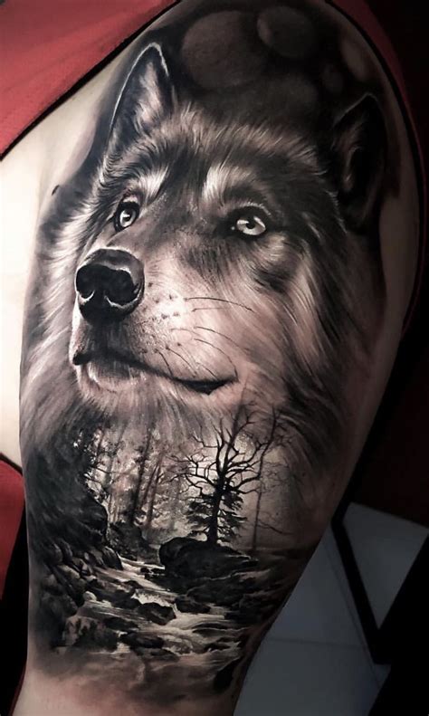 Wolf Wolftattoo Wolf Tattoo Forearm Wolf Tattoo Sleeve Wolf