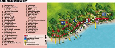 Map Of Resorts In Montego Bay Jamaica Jamaica Resort Map Montego Bay