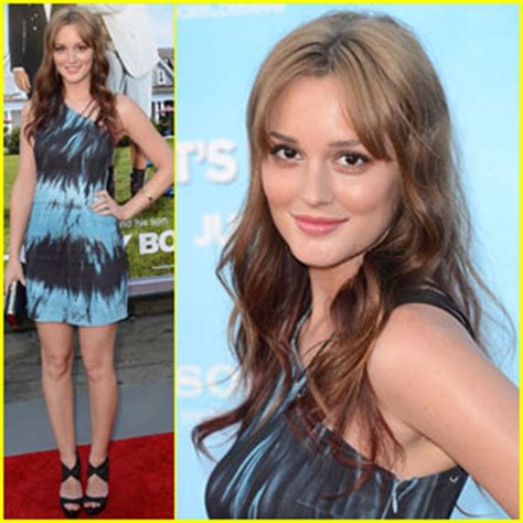 Leighton Meester Thats My Boy Premiere Leighton Meester Just