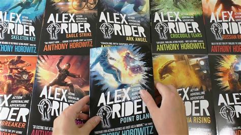Alex Rider The Complete Missions 11 Books Box Set By Anthony Horowitz Youtube