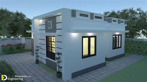 670 Sq Ft 2BHK Modern Single Storey House And Free Plan Engineering