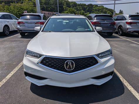 New 2020 Acura Tlx Base In Platinum White Pearl Greensburg Pa A02849