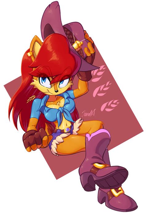 Yeehaw Sally By Jamoart On Deviantart Furry Art Sonic Fan Characters