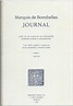 Journal by Marc-Marie Marquis de Bombelles, Librairie Droz, Hardcover ...