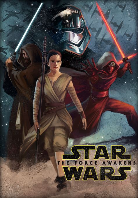 Jedi insider has found four different chinese the force awakens character posters featuring finn, rey, han and leia. Fan poster contest for Star Wars: The Force Awakens