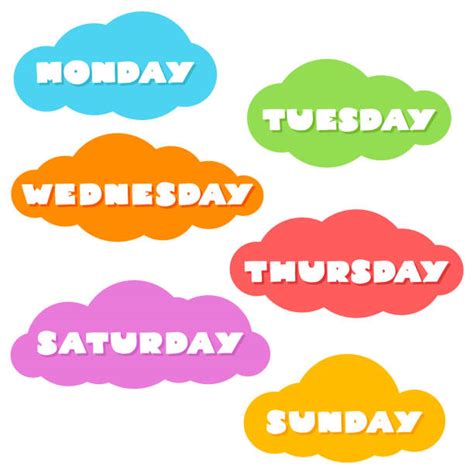 Day Of The Week Stock Photos Pictures And Royalty Free Images Istock