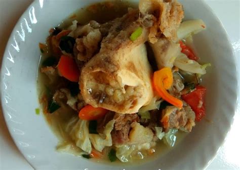 Sebagai menu pembuka, saya tetap segar sebagaimana sop enak lainnya. Sup Tulang Sum Sum Enak Di Purwokerto / Resep 54 Sop ...
