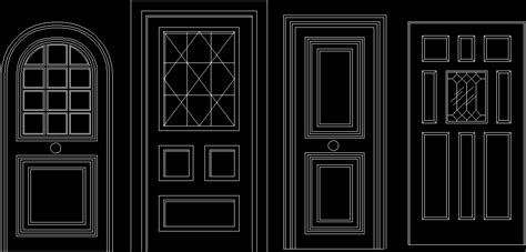 Doors Elevation Details Dwg Full Project For Autocad • Designs Cad