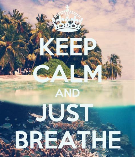 Keep Calm And Just Breathe Keep Calm And Carry On Image Generator