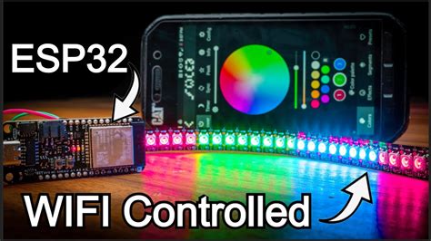 How To Easily Control Addressable LEDs With An ESP32 Or ESP8266 WLED