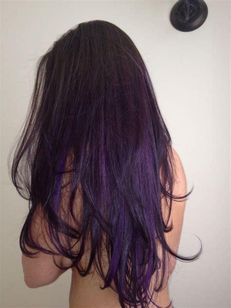 16 Glamorous Purple Hairstyles Hairstyles Pinterest