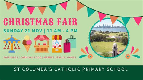 St Columbas Catholic Primary School Christmas Fair St Columbas