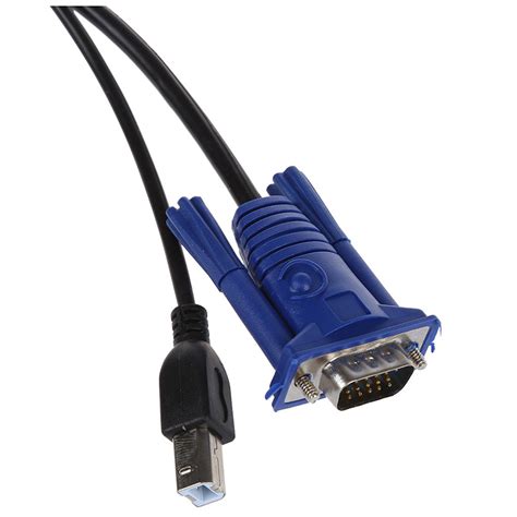 14m 15 Pin Vga Usb Male To Male Vga Print Cable For Crt Pc W4c4 Ebay