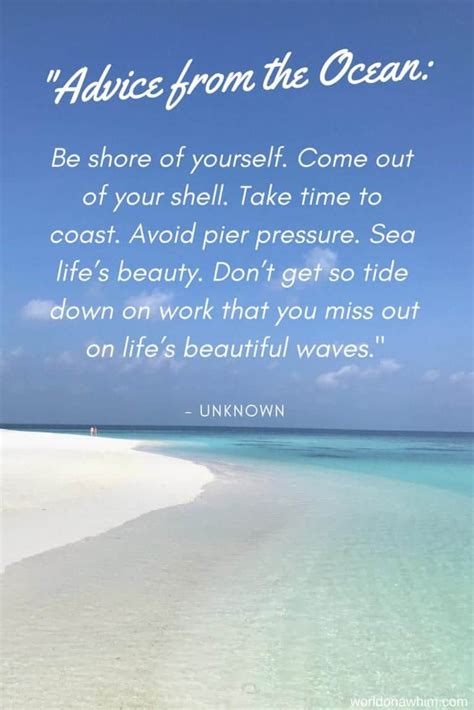 75 Best Beach Quotes You Need To Read World On A Whim