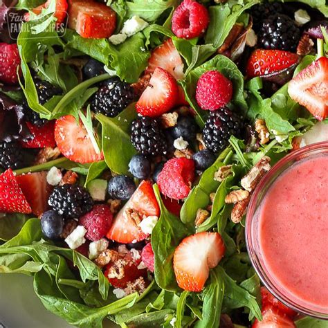 This Nuts About Berries Salad Is Colorful Flavorful And Refreshing In The Spring And Summer
