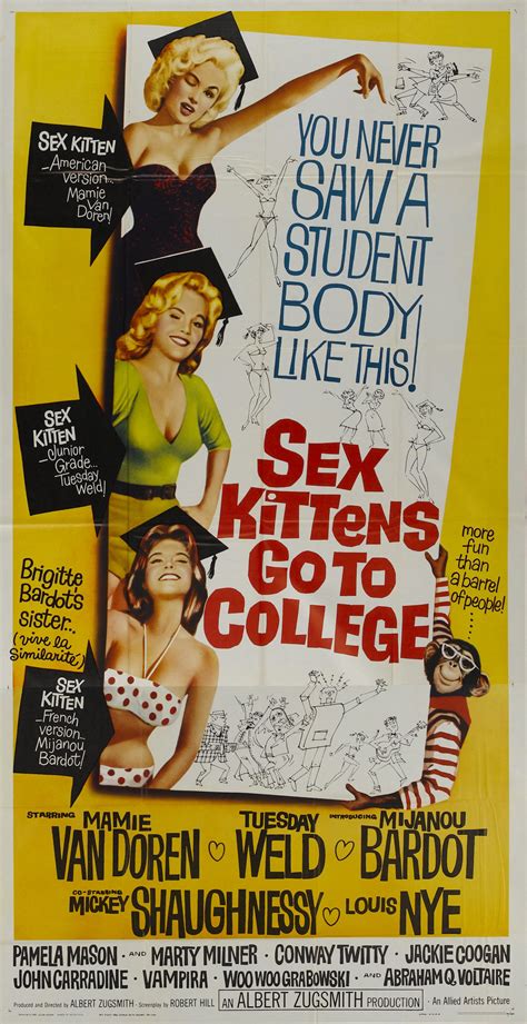 Sex Kittens Go To College 1960 C Rtelesmix Free Nude Porn Photos