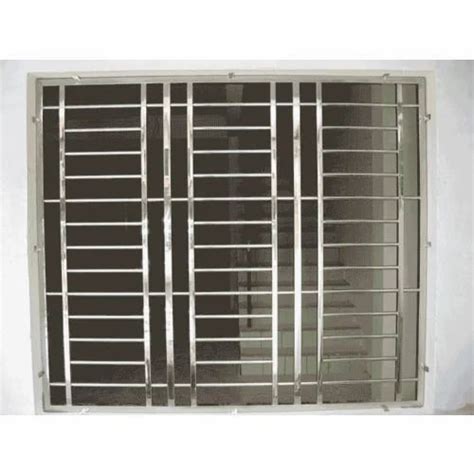 Modern Stainless Steel Window Grill At Rs 850 Square Feet In New Delhi