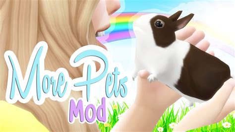 The sims 4 studio released a new mod to make pets playable in the sims 4. BUNNIES, GUINEA PIGS, FERRETS and MORE! The Sims 4: My ...