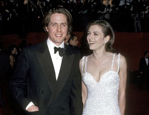 Hugh Grant And Elizabeth Hurley From 35 Former Couples Who Always Rocked