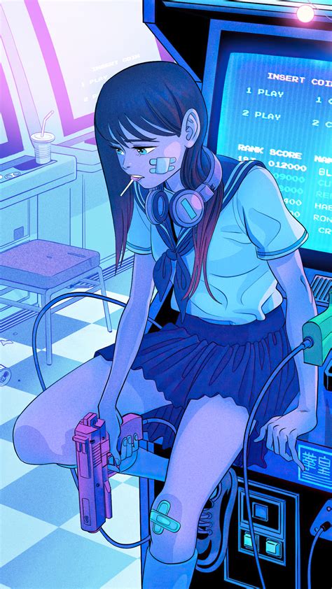 Gratis 85 Gratis Wallpaper Anime Girl Gamer Terbaru Hd