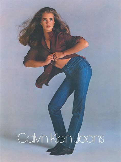 Brooke Shields Calvin Klein Jeans