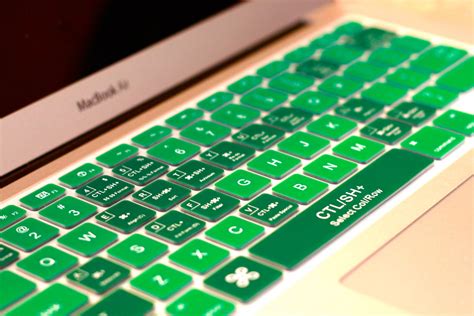 Emerald Green Excel Keyboard Cover • Keycuts