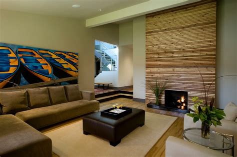 Rectangular Living Room Design Modern House