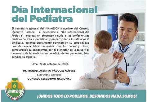 Día Internacional Del Pediatra