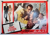 "AGENTE 007 LICENZA DI UCCIDERE" MOVIE POSTER - "DOCTOR NO" MOVIE POSTER