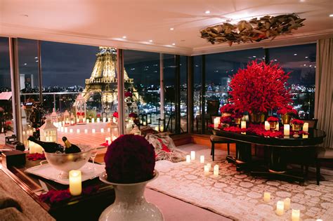 Romantic Eiffel Tower Proposal At The Shangrila Hotel In Paris France